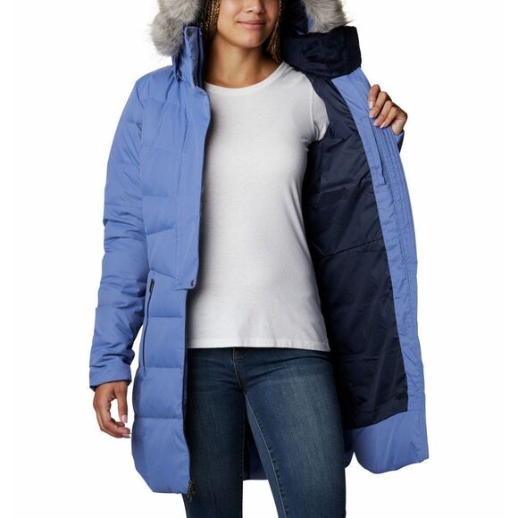 Columbia Women’s Crystal Caves Longline Down Jacket WARM Puffer - Picture 3 of 14